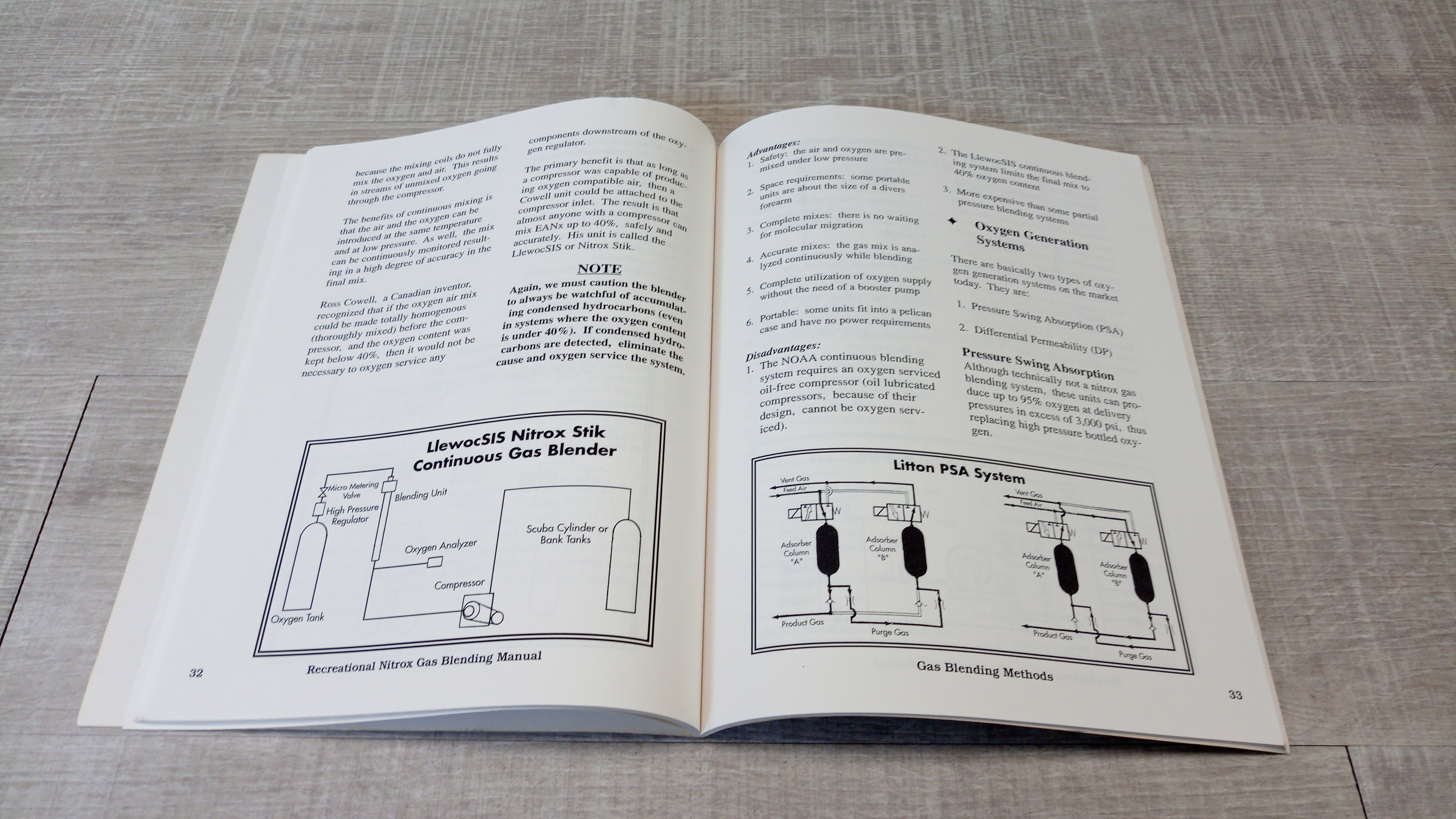 Recreational nitrox gas blending manual