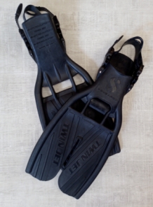 Scubapro - Twin jet zwart maat S