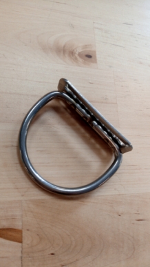 RVS D-ring getand on slide W 60mm x H 50mm