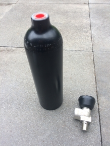 Argon flesje 0,85 liter